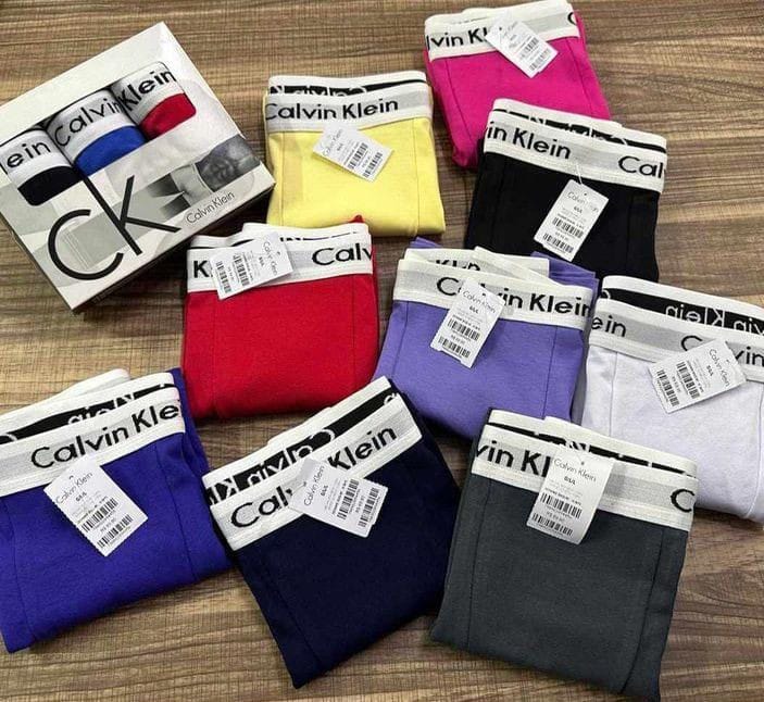 12 BOXER CK + 12 PARES DE MEDIAS